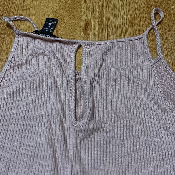 BUNDLE DEAL - Two Forever 21 Jersey Knit Mini Dresses (Pink and Hunter Green) - Picture 15 of 15